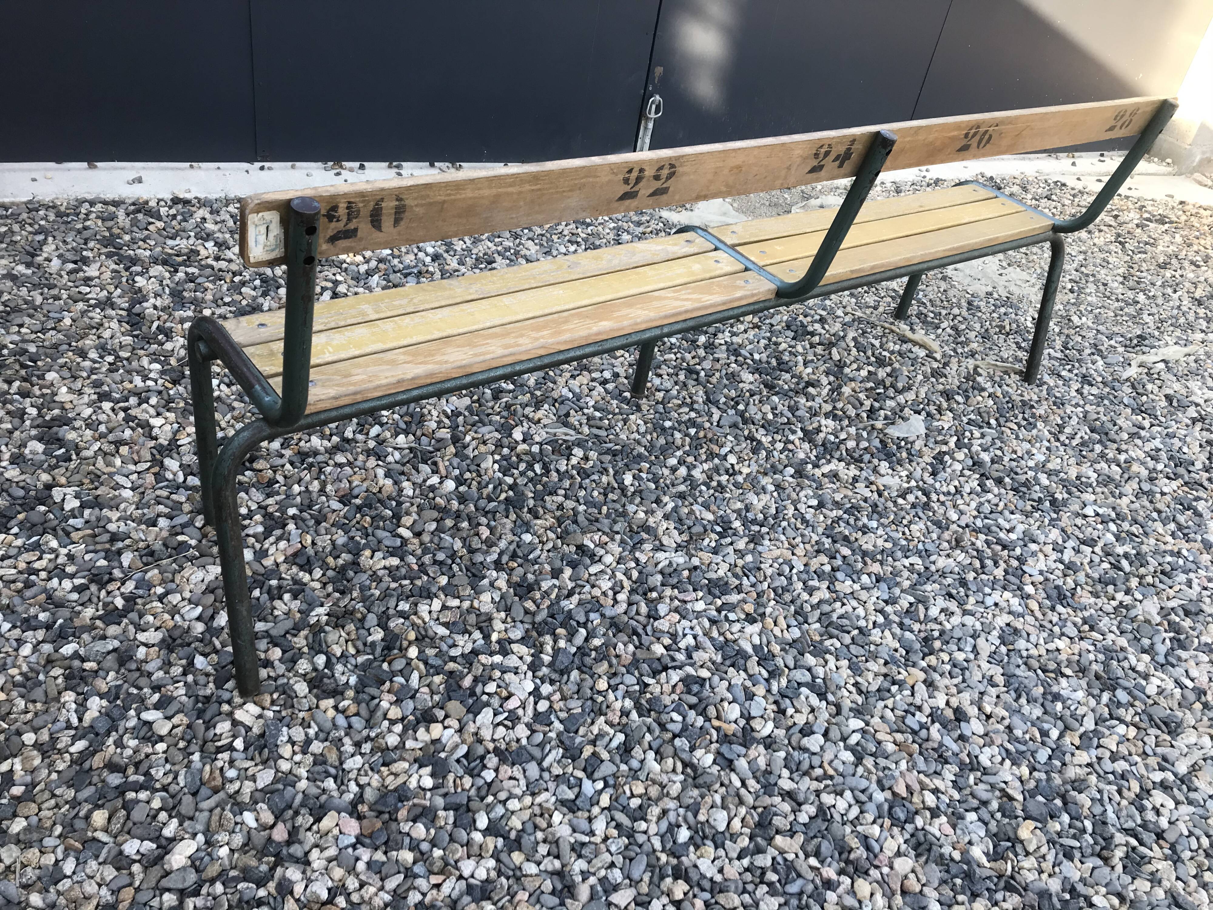 Two former Mullca school benches year 50