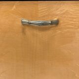 Pair of 1960s bedside tables compass feet