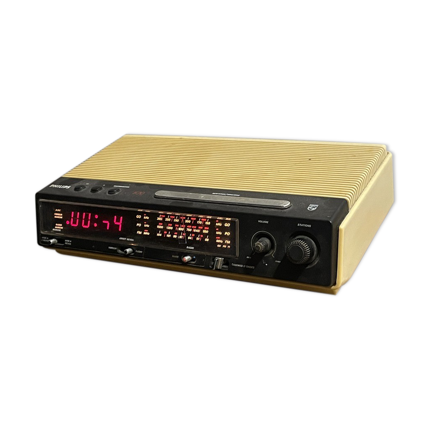 ANCIEN VINTAGE RADIO Reveil Philips 462 EUR 10,00 - FR