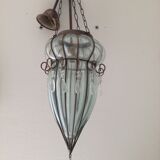 Glass suspension in cage