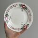 Set of 8 old earthenware plates