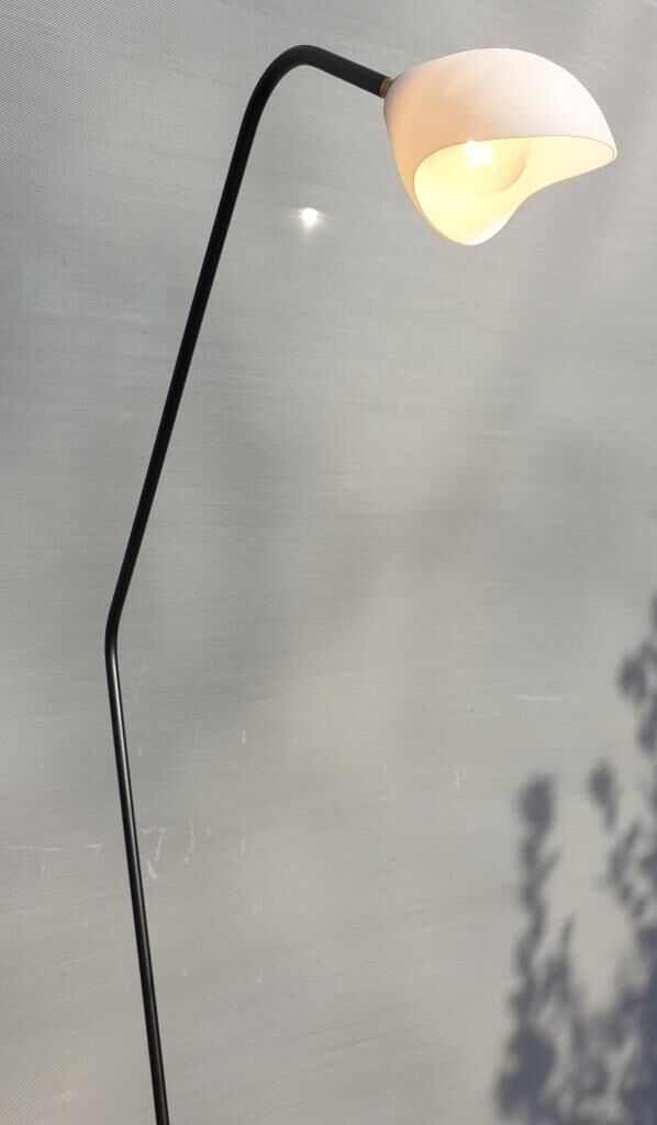 Tablet and white lampshade lamppost 1960