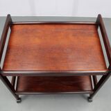 1970s Scandinavian teak serving cart by Brdr Furbo Spøttrup