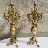 Candélabres en bronzes