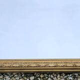 Old gilded wood mirror height 77cm