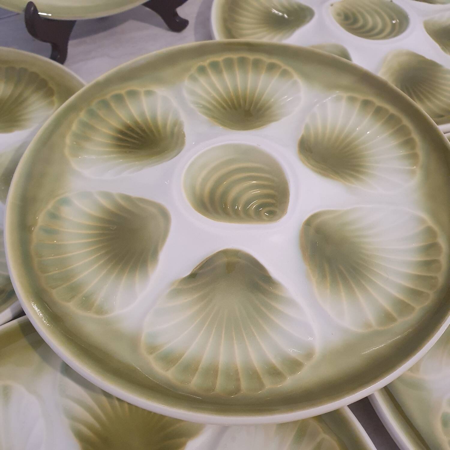 Shellfish plates Moulin des Loups Orchies