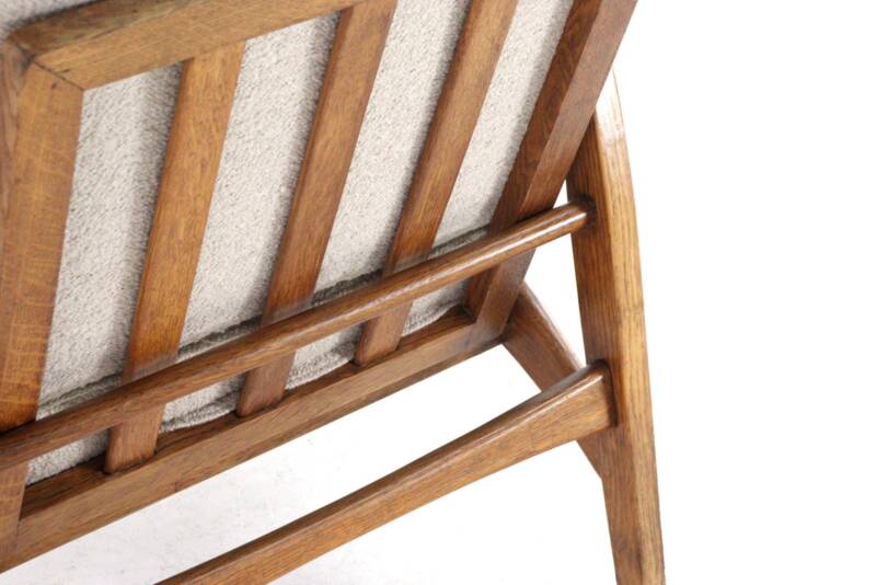 Armchair 'Bernhout' - mid century modern boomerang design