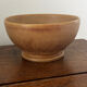 Vintage stoneware bowl on a vintage stand.