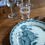 The 6 sarreguemines plates