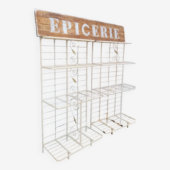 Enseigne "Epicerie" de Magasin Boutique ancienne en bois