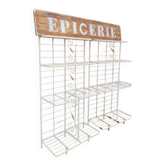 Enseigne "Epicerie" de Magasin Boutique ancienne en bois