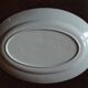 Grand plat ovale  porcelaine
