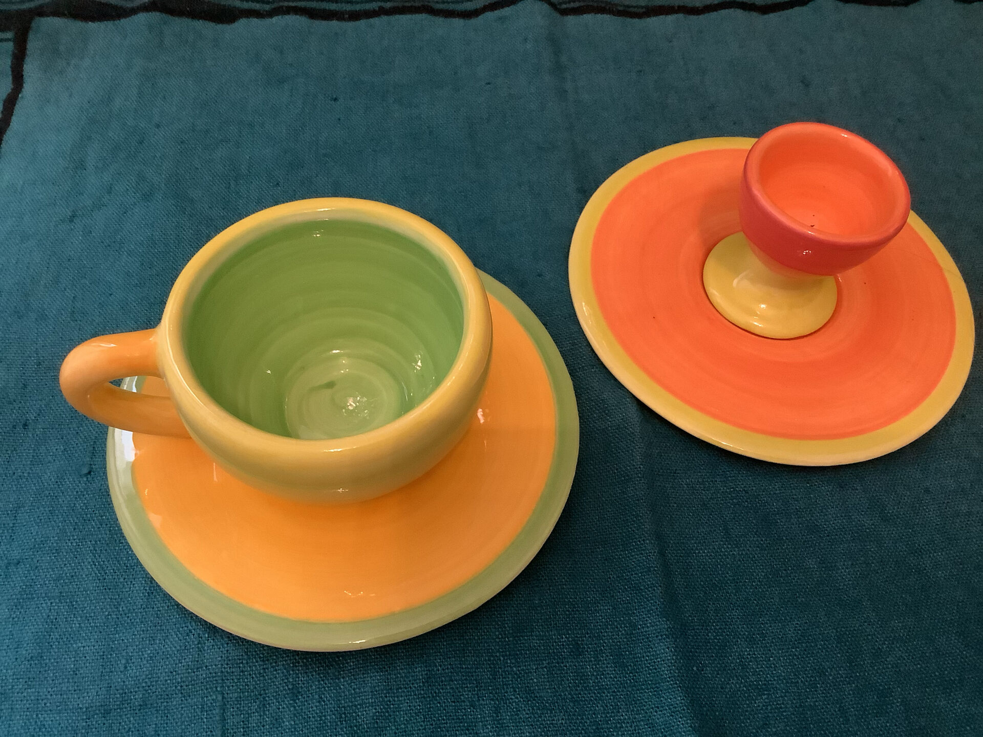 Habitat 1Tasse + 1 coquetier + 2 soucoupes