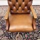 Brown Chesterfield President Office chair