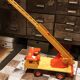 Solid wood ladder truck