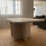 LARGE MINIMALIST DINING TABLE IN TADELAKT