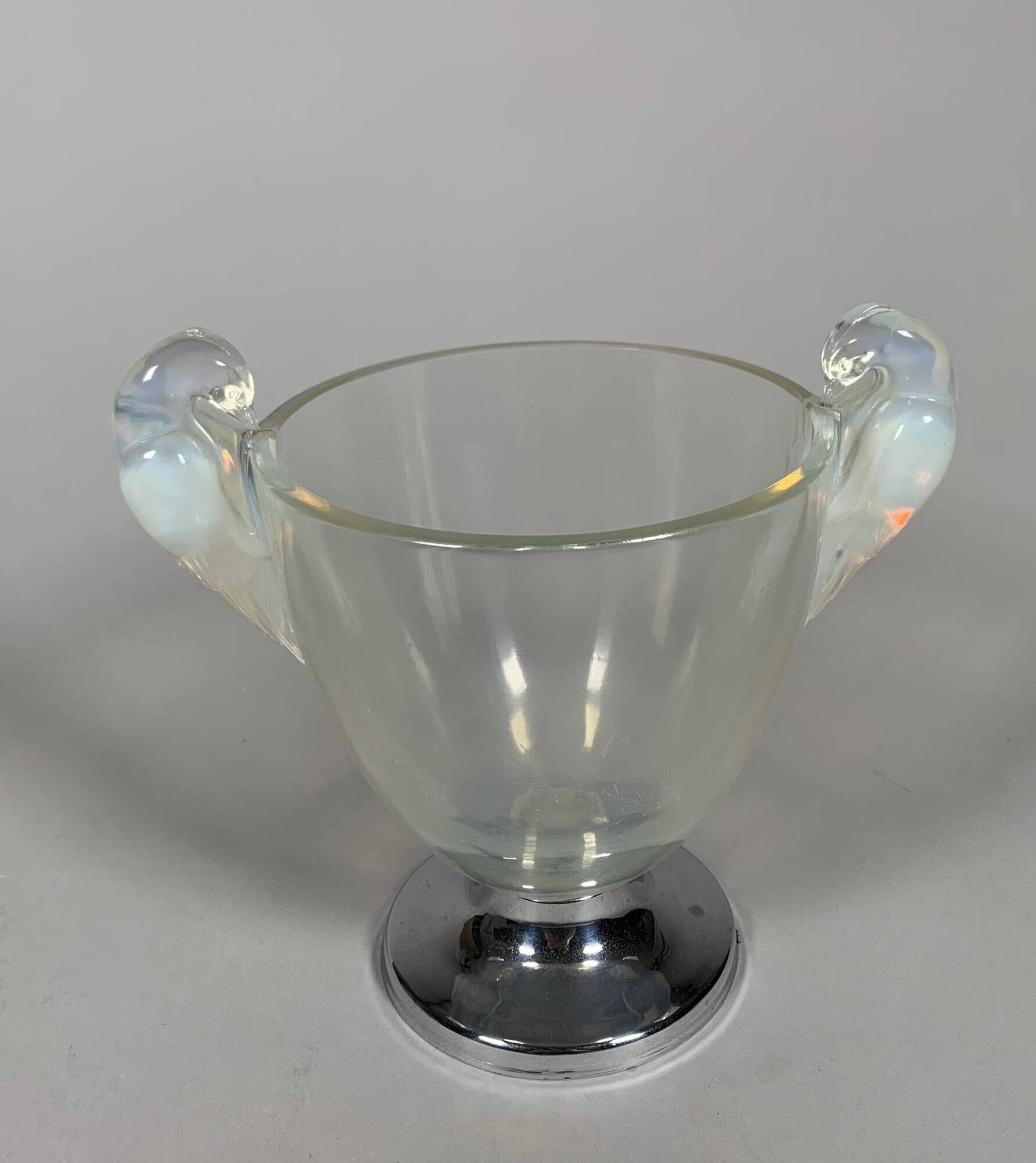 René Lalique (1860-1940) Vase Model Ornis 1926 Art Nouveau