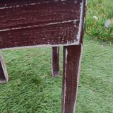 Patinated farmhouse stool