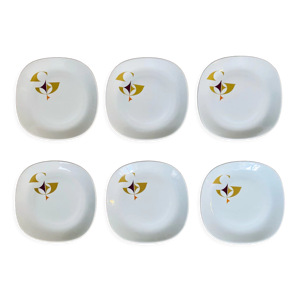 service assiettes porcelaine