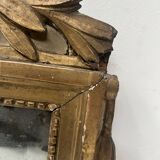 Louis XV mirror in carved and gilded wood, 18th century