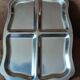 Metal compartments plateau