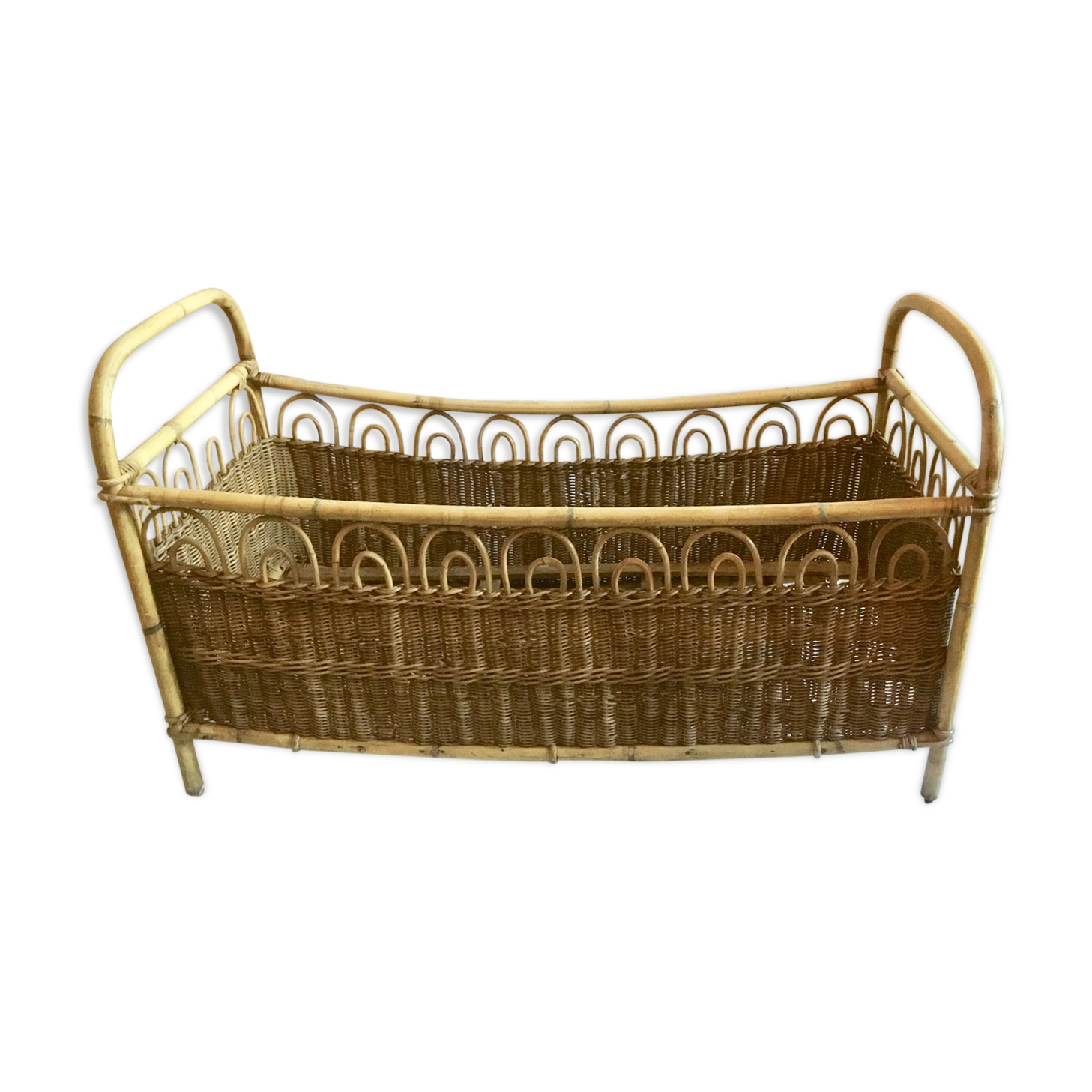 Child 1960 rattan bed