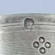 Two rounds of fine nineteenth silver towels louis xvi minerve style