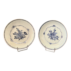 Deux assiettes chinoises, - xixe
