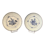 Deux assiettes chinoises, XIXe siècle