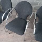 3 fauteuils, chauffeuses années 90
