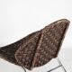 Chaise d’appoint en corde et son ottoman