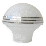 Speckled glass lampshade