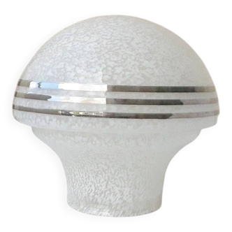 Speckled glass lampshade