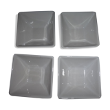 4 terracotta ramekins