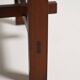Slat bench in fine wood, 1970s