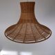 Large vintage rope pendant lamp design from the 70s