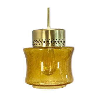 Vintage orange pendant lamp