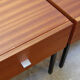 Pair of vintage bedside tables model "Night" by Pierre Guariche for Meurop