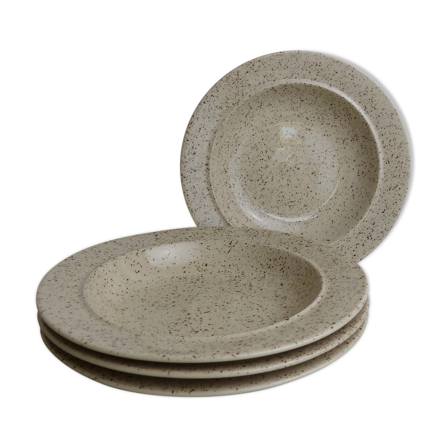 Speckled sandstone plates