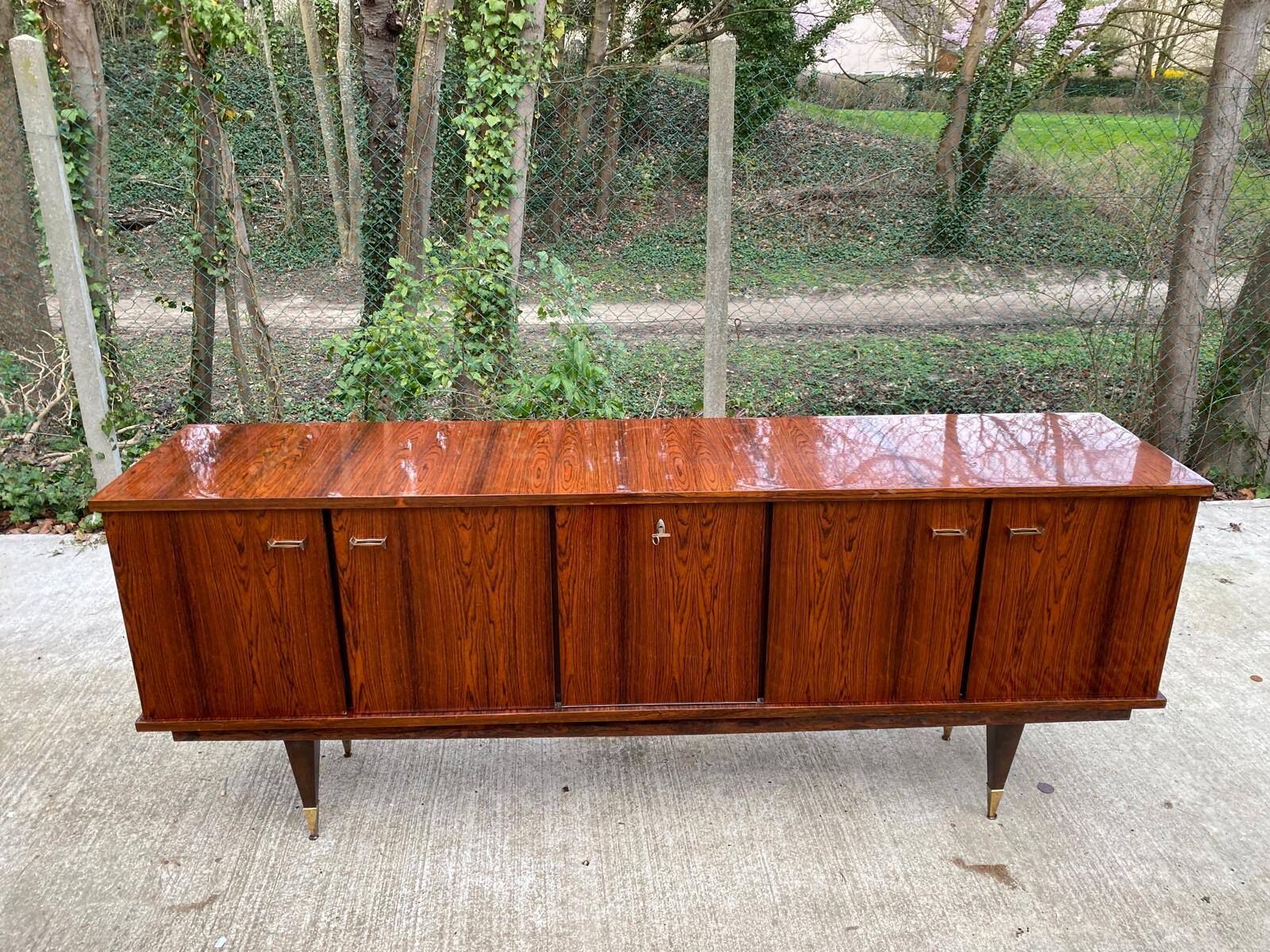 Scandinavian enfilade in rosewood by Malora 1960