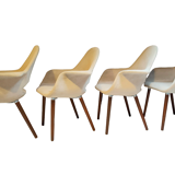 4 fauteuils vintage