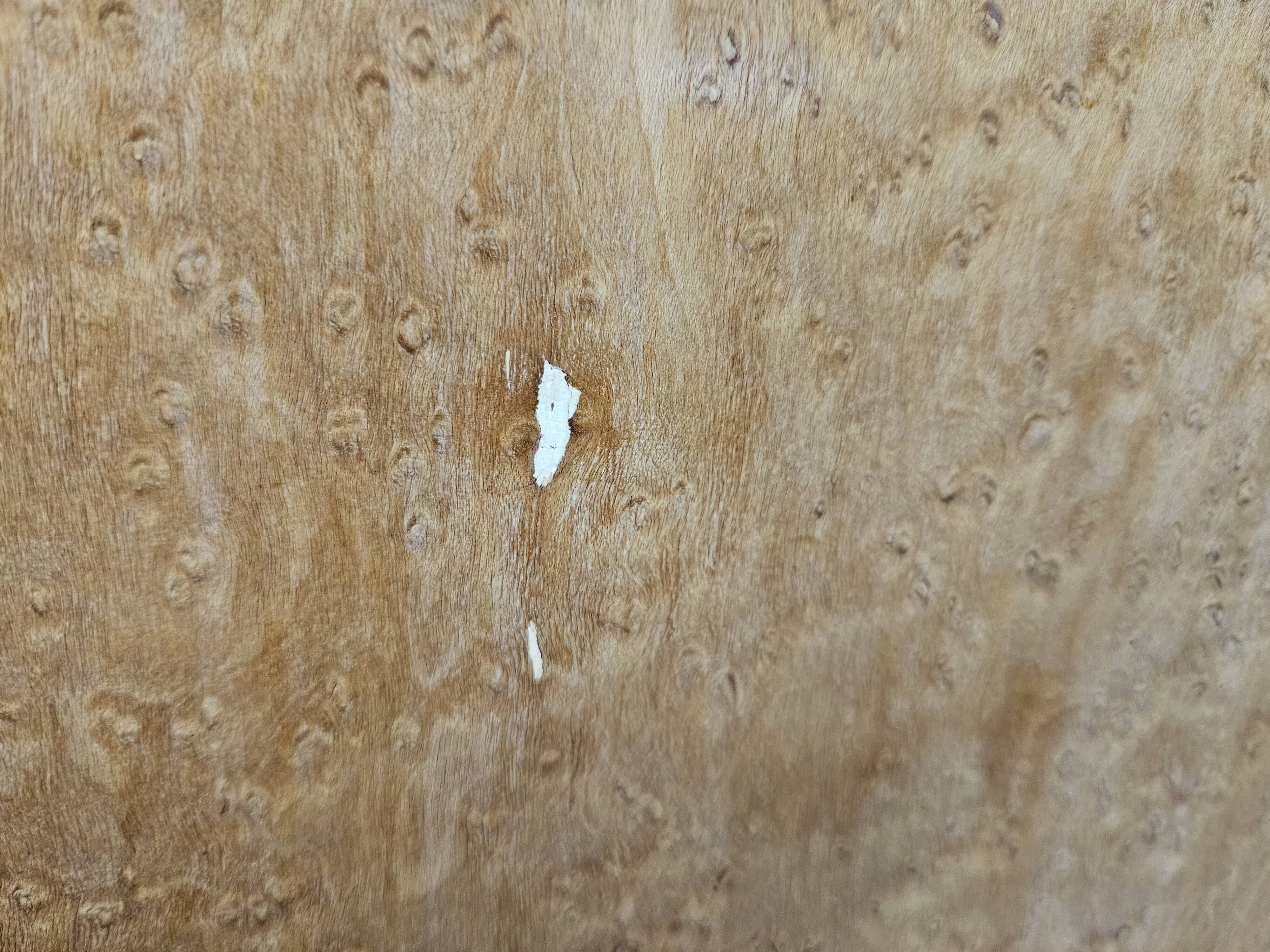 Art decò sideboard in thuja and walnut