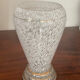 Vase in clichy glass art deco