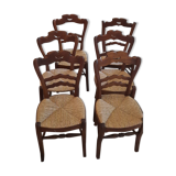 6 farm chairs