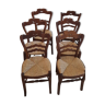 6 chaises de ferme