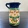 Pichet artisanal motifs graphiques