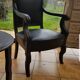 "Restoration" style armchair