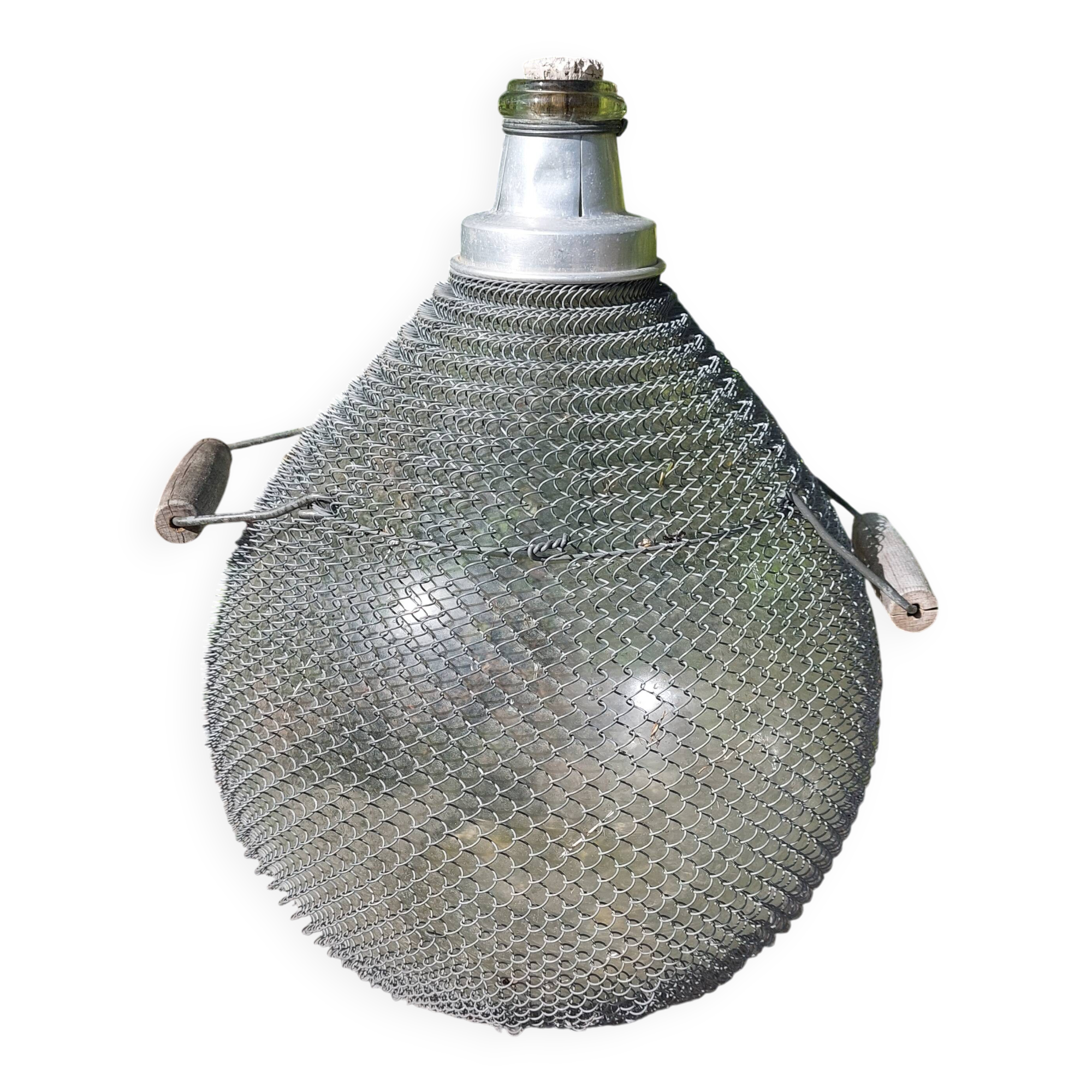 Dame jeanne grillagée 20 litres