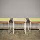 Vintage school benches, 60s, set of 3