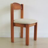 Solid wood chair